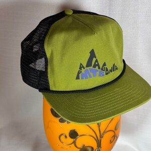 Patagonia Olive and Black Mesh Cap